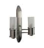 Miler Silver Metal Wall Sconces