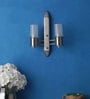 Miler Silver Metal Wall Sconces
