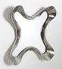 Silver Metal Way Decorative Mirror