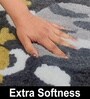Silver Microfiber 16x24 Inches Super Soft Bath Mat