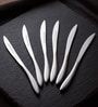 Set of 6 Silver Mirror Table Knives