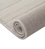 Silver Plain Solids Wool 3 x 5 Feet Machine Made Carpet
