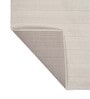 Silver Plain Solids Wool 6 x 9 Feet Machine Made Carpet