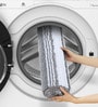 Silver Polyester 24X16 Inches Anti-Skid  Bath Mat