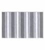 Silver Polyester 32X20 Inches Anti-Skid  Bath Mat