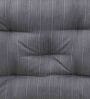 Silver Solid Polyester 20x20 Inches Floor Cushion