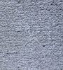 Silver Polyester Shaggy 5' x 3' Hand tufted Carpet