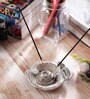 Silver Metal Incense Holder