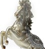 Silver Polyresin Promo Jumping Horse Showpiece