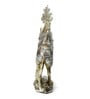 Silver Polyresin Promo Jumping Horse Showpiece