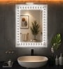 Silver Rectangle Shape LED Wall Mirror