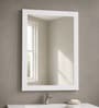 Silver Rectangle Shape LED Wall Mirror