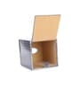 Silver Resin Tissue Holder