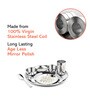 Royal Daisy Heavy Gauge Stainless Steel Dinner Set