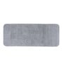 Silver Solid  Polyester 59 x 24 Inches Anti-skid Bath Mats