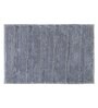 Silver Striped MicroFibre 15x10 Inches Antiskid Bath Mats