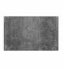 Silver Solid Microfibre 36x24 Inches AntiSkid Bath Mat