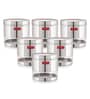 Silver Stainless Steel 1100 ml Mouth See Through Storage Container (Set of 6 )