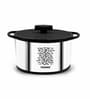 Silver Stainless Steel 1Ltr Insulated Thermoware Casserole