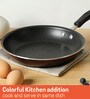 Merlot 9.4 Inch Black Aluminium Frying Pan