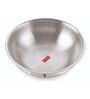 Kale 3 Ltrs Induction Friendly Silver Stainless Steel Kadhai Kale 3 Ltrs Induction Friendly Silver Stainless Steel Kadhai
