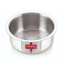 Selkie 1.5 Ltrs Induction Friendly Silver Stainless Steel Cooking Pot
