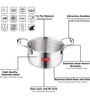 Lloyd 3.6 Ltrs Induction Friendly Silver Aluminium Cooking Pot