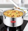 Lloyd 3.6 Ltrs Induction Friendly Silver Aluminium Cooking Pot