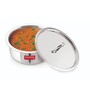 Silver Stainless Steel Induction Base 4.6 Ltrs Cooking Pot