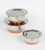 250 ML Stainless Steel Serving Bowls Set of 3