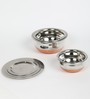 250 ML Stainless Steel Serving Bowls Set of 3