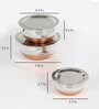 250 ML Stainless Steel Serving Bowls Set of 3