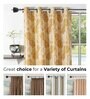 Silver Stainless Steel Solid (66 Inches) Curtain Rod with Accessories