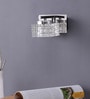 Mia Silver Glass Wall Lights