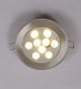 Warm White 9 Watts LED Steel Round Panel Light