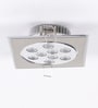 White 9 Watts LED Steel Square Panel Light