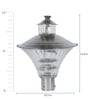 Savio Crystal Metal Gate Light