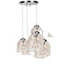 Silver Steel Hanging Light