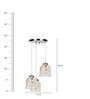 Silver Steel Hanging Light