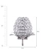 Groove Silver Metal Wall Sconces