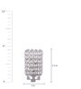 Silver Steel Wall Light