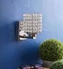 Silver Steel Wall Light