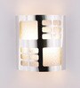 Syra Metal Flush Mount Wall Light (Silver)