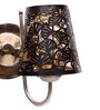 Silver Steel Wall Light