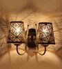 Silver Steel Wall Light