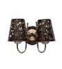 Silver Steel Wall Light