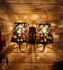 Silver Steel Wall Light