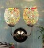 Fauci Multicolor Steel Wall Sconces