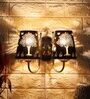 Silver Steel Wall Light