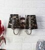 Silver Steel Wall Light